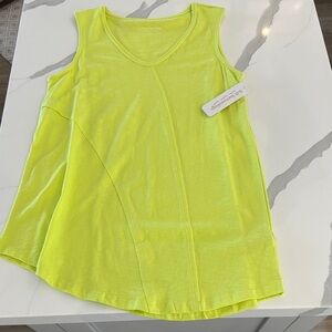 Soft Surroundings Wild Lime Sleeveless Tank Top S 6-8
NWT